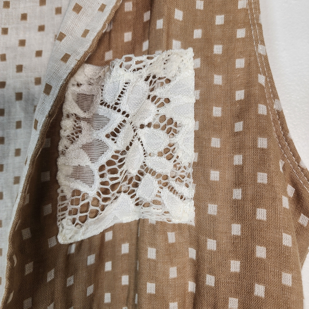 Boho Lace Patchwork Top - image 4